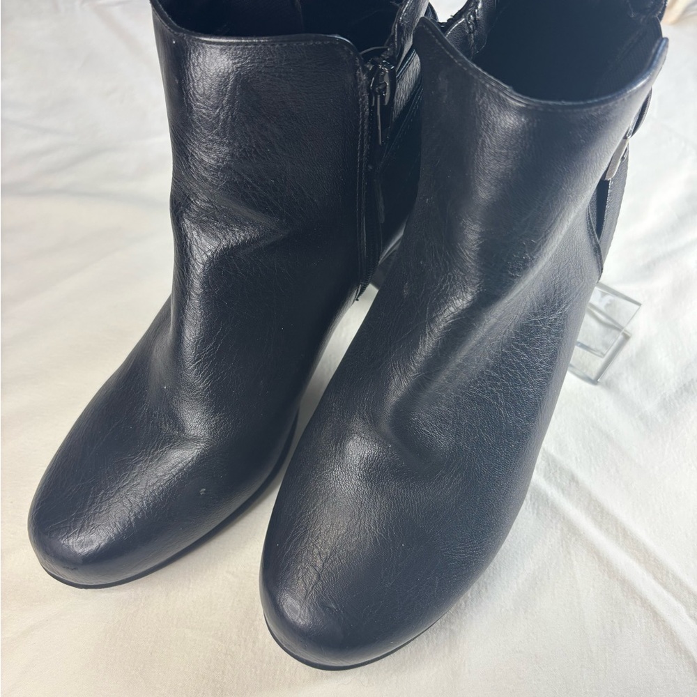 Nicole Black Ankle Booties